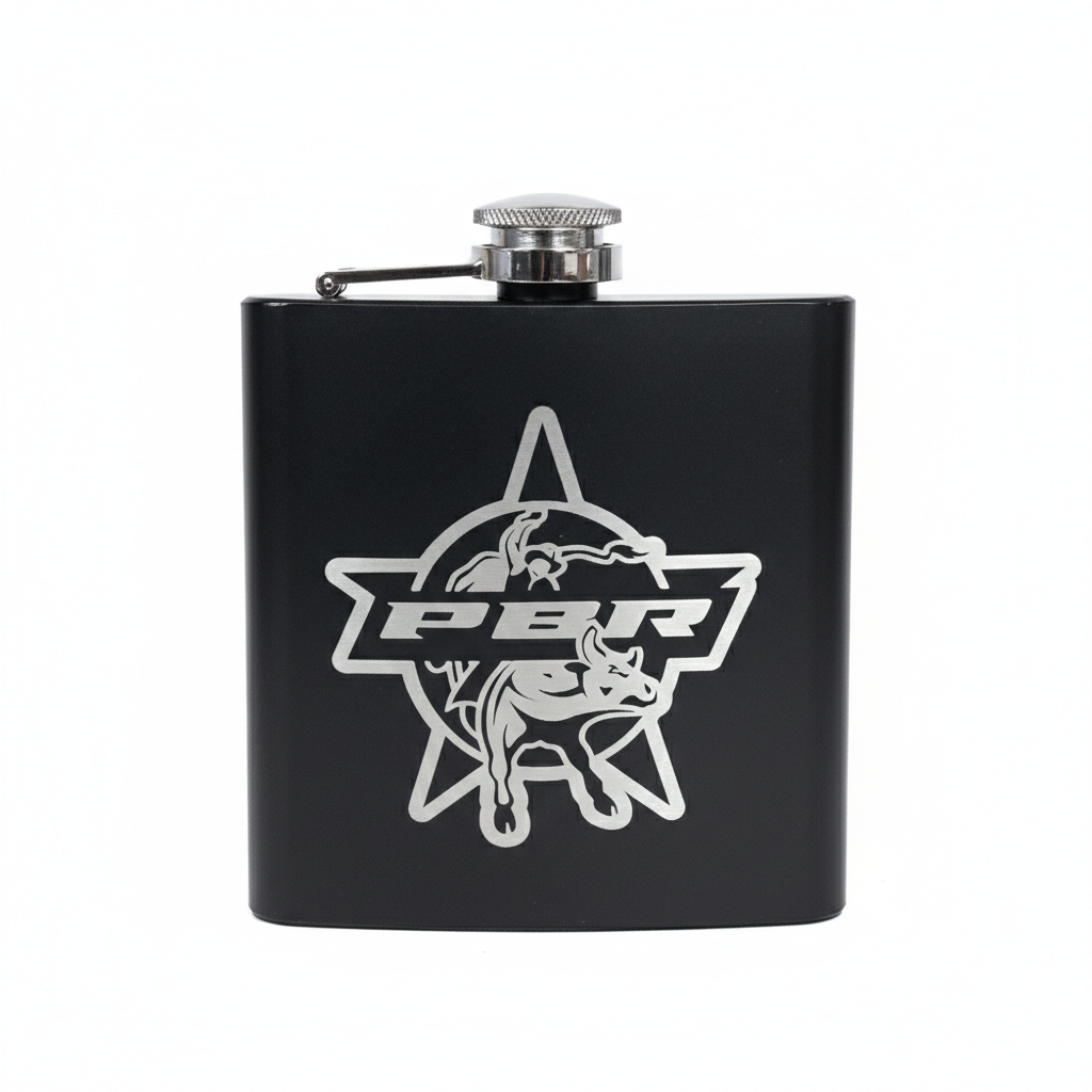 Small black flask