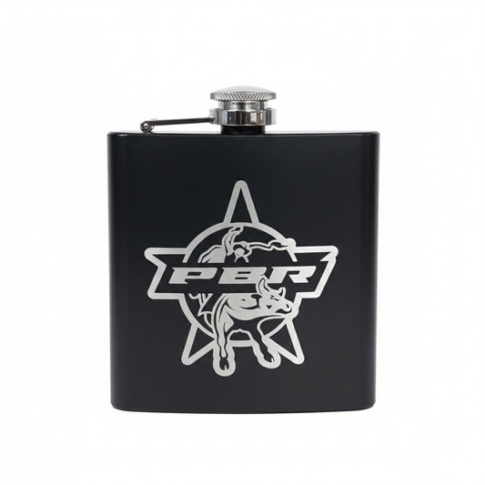 Small black flask