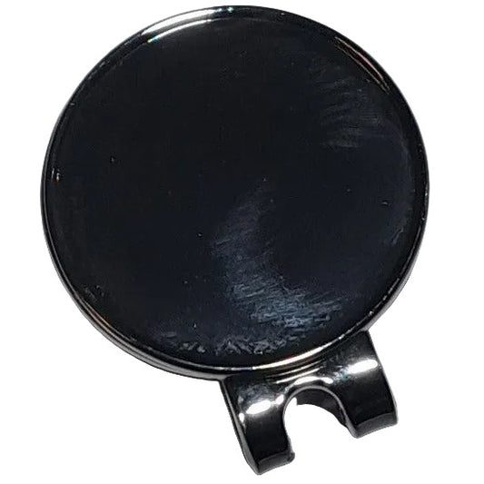 Black ball marker pictured on a white background