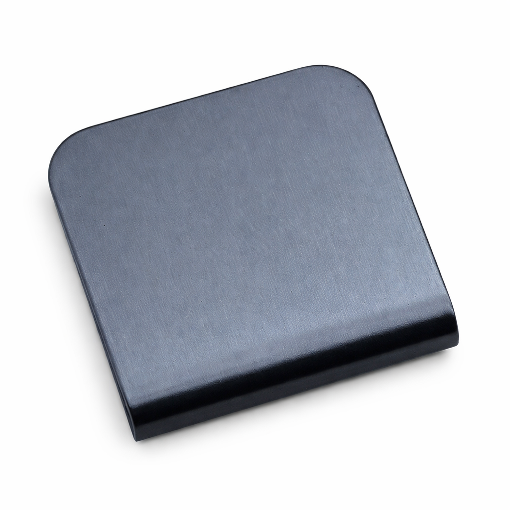 Blue Gray colored Hat Clip set on a white background