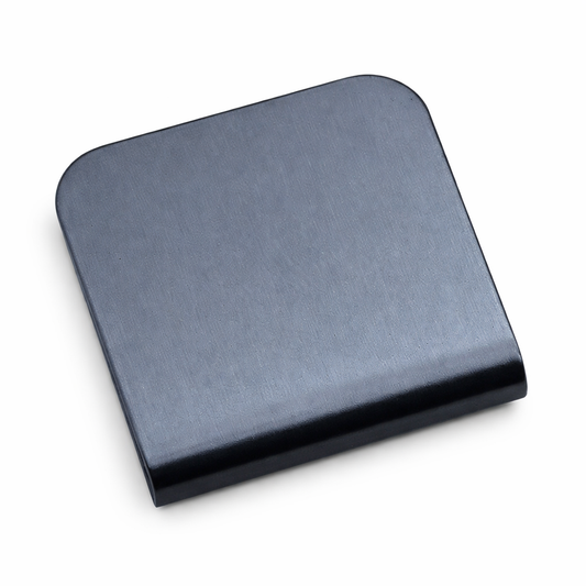 Blue Gray colored Hat Clip set on a white background